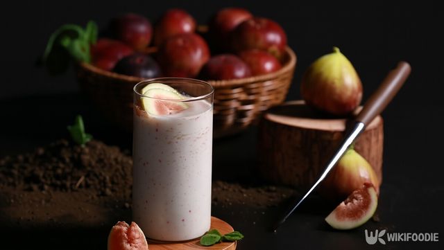 무화과 스무디 자료 사진. / 위키푸디