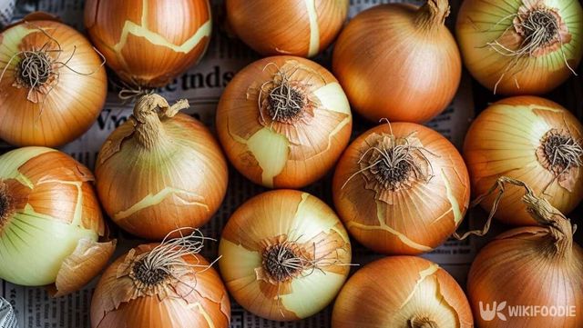 양파 큐어링 사진. / 위키푸디