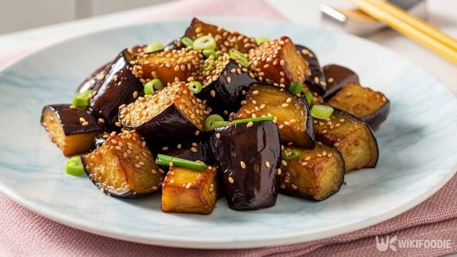 어향가지 요리 사진. / 위키푸디