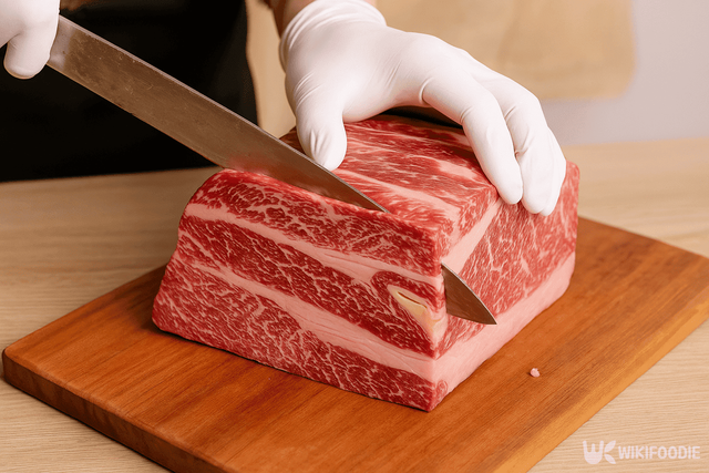 기역 자 떡심 사진. / 위키푸디