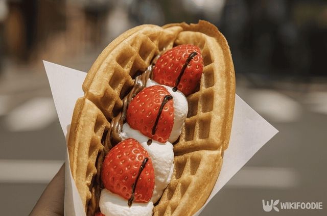 와플 사진. / 위키푸디