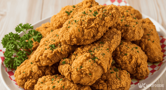 후라이드 치킨 사진. / 위키푸디