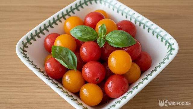방울토마토 매실 절임 사진. / 위키푸디