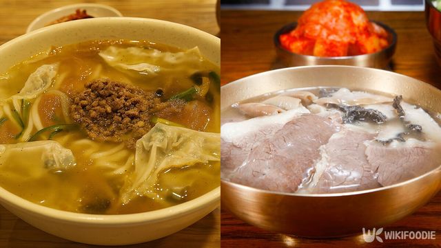 칼국수, 하동관. / 위키푸디, 업체등록사진