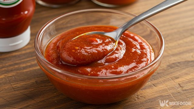 케찹+핫소스 소스 자료 사진. / 위키푸디