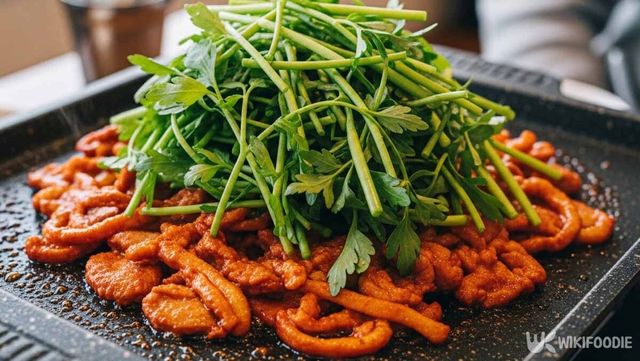 오리 주물럭 사진. / 위키푸디