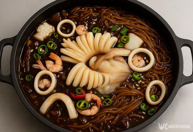 기사 이해를 돕기 위한 철판 짜장 사진 / 위키푸디