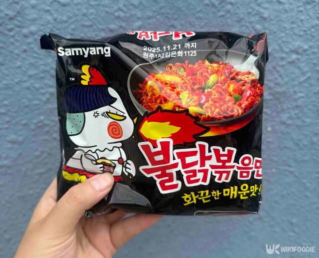 불닭볶음면 사진. / 위키푸디