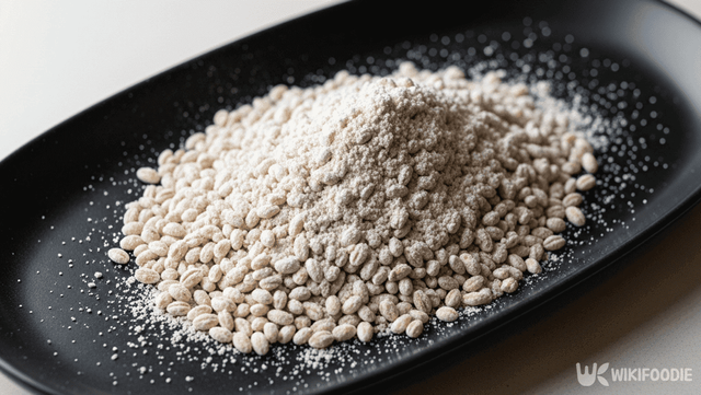 보리와 녹말가루 사진. / 위키푸디