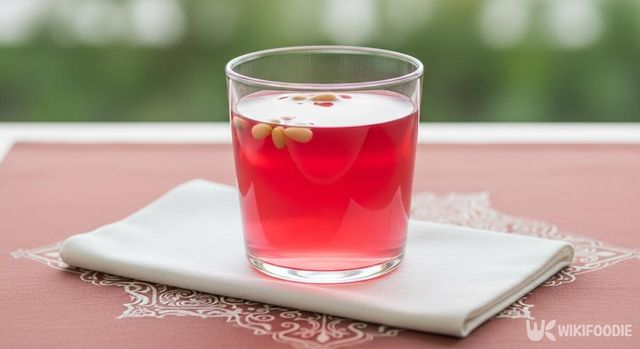 오미자 물 사진. / 위키푸디