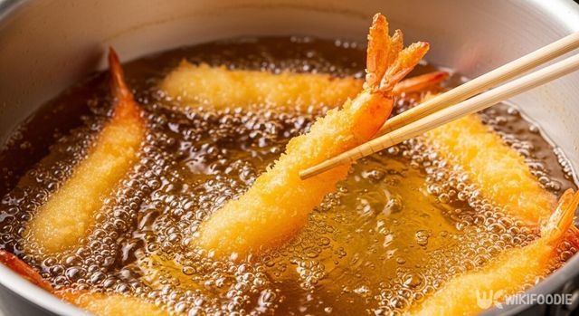 새우 튀김 조리 과정 사진. / 위키푸디