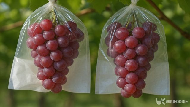 포도 봉지 자료 사진. / 위키푸디