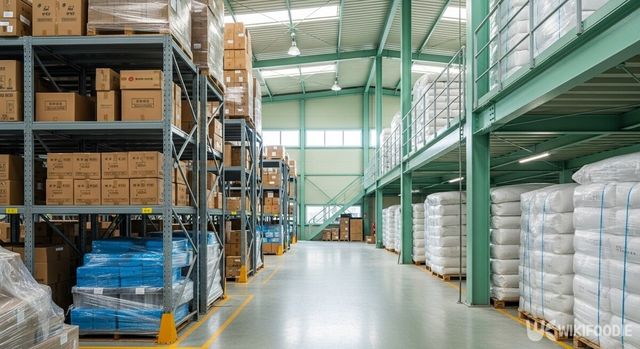 농자재 창고 사진. / 위키푸디