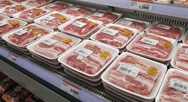 삼겹살 자료사진. / 위키푸디