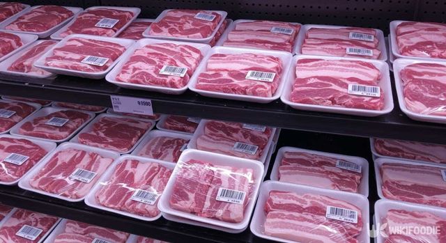 삼겹살 자료사진. / 위키푸디