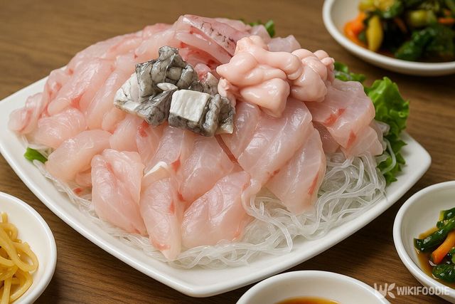 민어회 자료사진. / 위키푸디