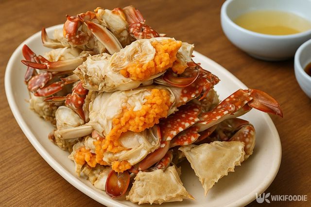 꽃게 찜 자료사진. / 위키푸디