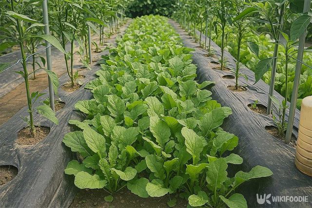 열무 재배 자료사진. 해당 이미지는 유튜브 채널 '필레오TV' 영상을 참고하여 제작되었습니다. / 위키푸디