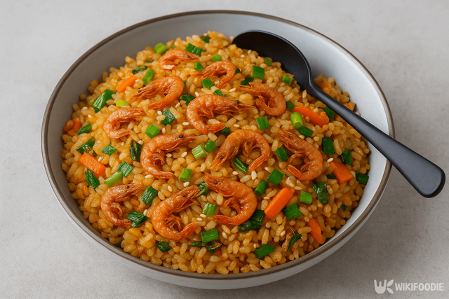 건새우 볶음밥 자료 사진. / 위키푸디