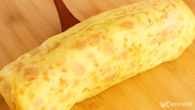 스팸계란말이밥 자료 사진. / 위키푸디