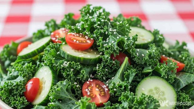 케일 샐러드 사진. / 위키푸디