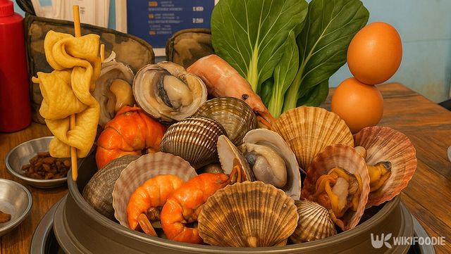 기사 이해를 돕기 위한 조개찜 사진 / 위키푸디