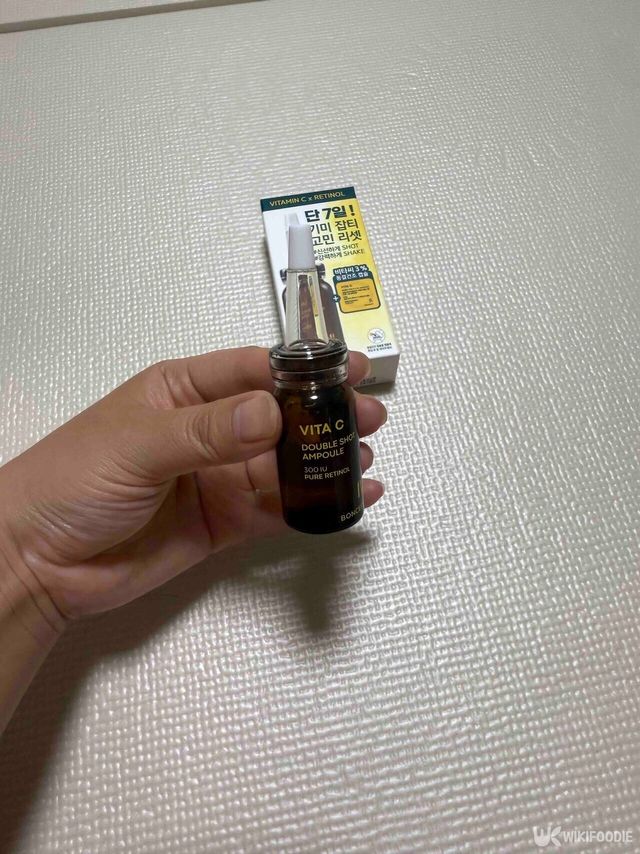 본셉의 ‘비타씨 동결 건조 더블샷 앰플 키트' 사진. / 위키푸디
