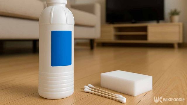 소독용 에탄올, 면봉, 매직블록 준비 사진. / 위키푸디