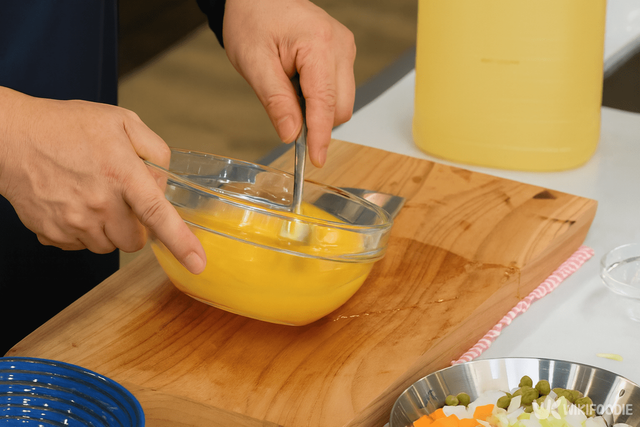 중화 오므라이스 만드는 자료 사진. / 위키푸디