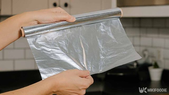 알루미늄 호일 사진. / 위키푸디