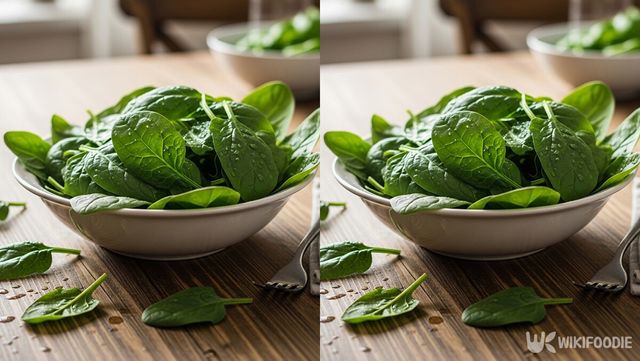 시금치 자료 사진. / 위키푸디