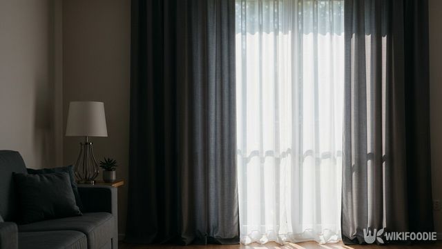 단열을 위해 커튼을 치는 자료 사진. / 위키푸디