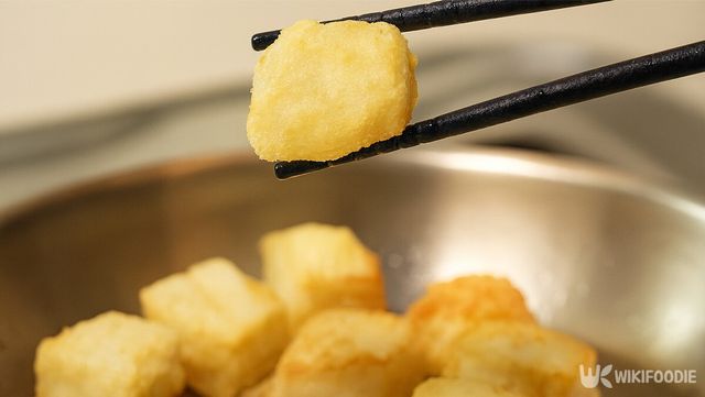 두부 구운 자료 사진. / 위키푸디