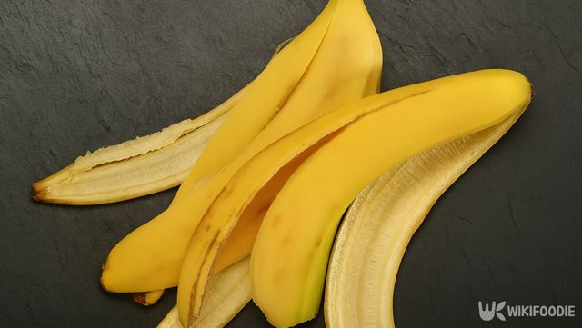 바나나 껍질 자료 사진. / 위키푸디