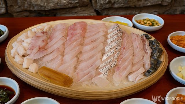 민어회 자료 사진. / 위키푸디