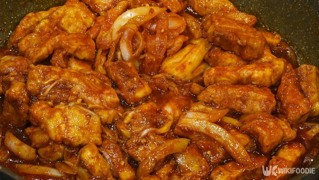 고추장 삼겹살 자료 사진. / 위키푸디