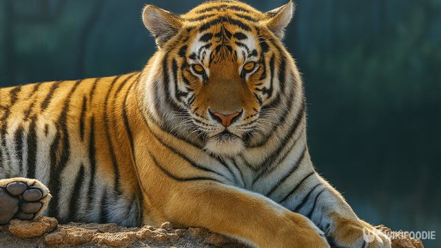 한국 호랑이 자료 사진. / 위키푸디