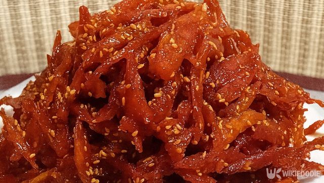 황태채 무침 자료 사진. / 위키푸디