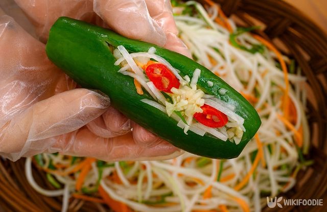 고추물김치 자료 사진. / 위키푸디