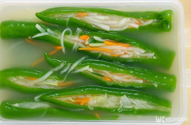 고추물김치 자료 사진. / 위키푸디