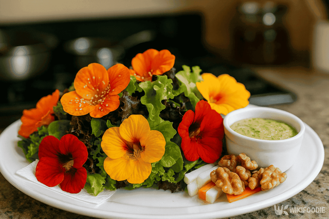 한련화 자료 사진. / 위키푸디