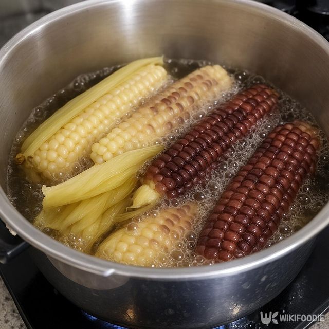옥수수를 삶는 방법 / 위키푸디