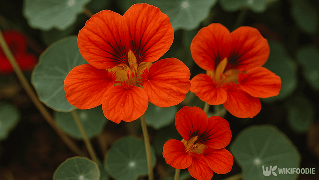 한련화 참고 사진. / 위키푸디