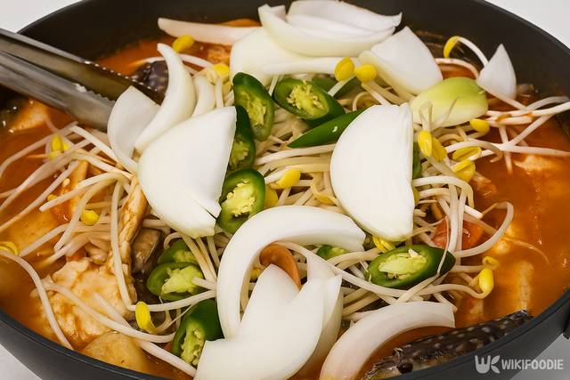 꽃게탕 만드는 자료 사진. / 위키푸디