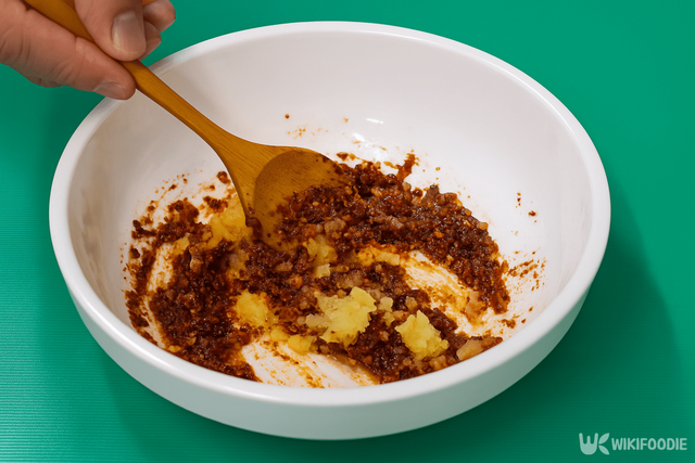 양념장 만드는 자료 사진. / 위키푸디