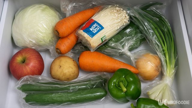 냉장고 야채칸 자료 사진. / 위키푸디