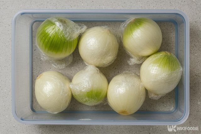 양파 보관법 자료 사진. / 위키푸디