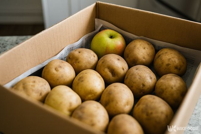 감자 보관법 자료 사진. / 위키푸디