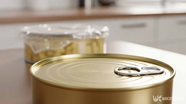 밀봉된 통조림 사진. / 위키푸디