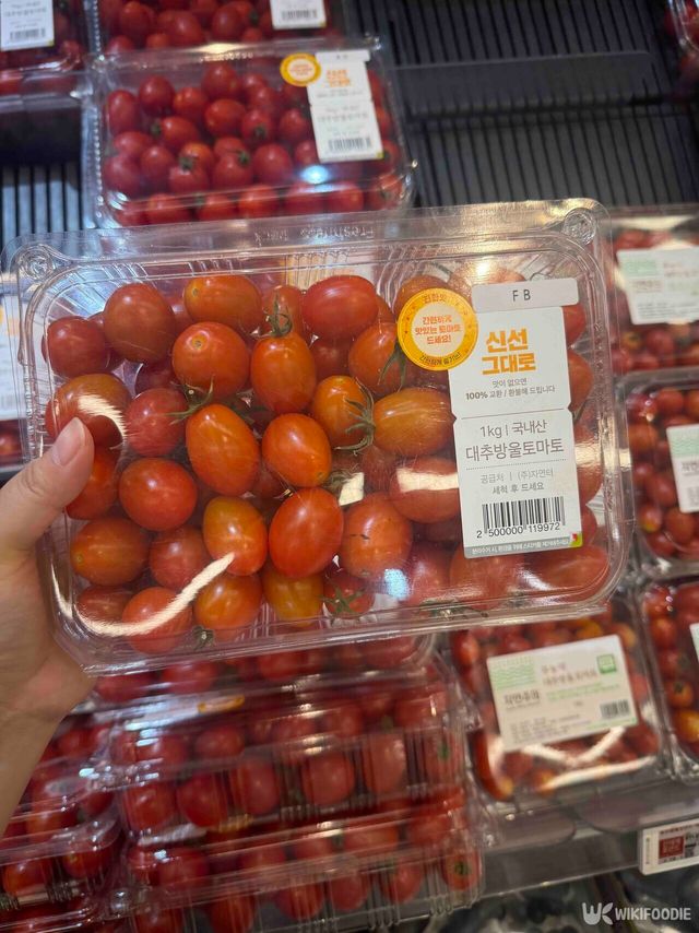 스테비아 대추방울토마토 사진. / 위키푸디